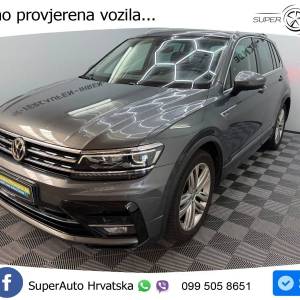 VW Tiguan 2.0 TDI 4M DSG R-Line 240 KS, LED+ACC+GR SJED+VIRT+PDC+PANO+HEAD