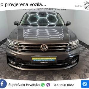 VW Tiguan 2.0 TDI 4M DSG R-Line 240 KS, LED+ACC+GR SJED+VIRT+PDC+PANO+HEAD