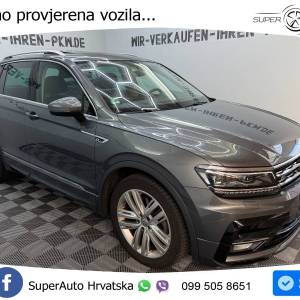 VW Tiguan 2.0 TDI 4M DSG R-Line 240 KS, LED+ACC+GR SJED+VIRT+PDC+PANO+HEAD