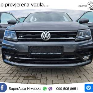 VW Tiguan 2.0 TDI 4M DSG R line 190 KS, LED+ACC+GR SJED+KAM+PDC