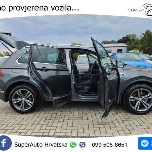 VW Tiguan 2.0 TDI 4M DSG R line 190 KS, LED+ACC+GR SJED+KAM+PDC