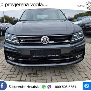 VW Tiguan 2.0 TDI 4M DSG R line 190 KS, LED+ACC+GR SJED+KAM+PDC