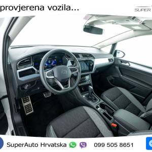 VW Touran 1.5 TSI DSG Comfortline 150 KS, 7-SJED+LED+ACC+GR SJED+VIRT+PDC