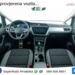 VW Touran 1.5 TSI DSG Comfortline 150 KS, 7-SJED+ACC+GR SJED+VIRT