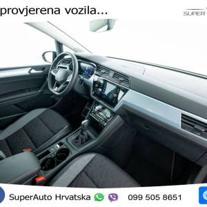 VW Touran 1.5 TSI DSG Comfortline 150 KS, 7-SJED+ACC+GR SJED+VIRT