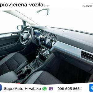 VW Touran 1.5 TSI DSG Comfortline 150 KS, 7-SJED+LED+ACC+GR SJED+PDC+VIRT