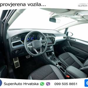 VW Touran 1.5 TSI DSG Comfortline 150 KS, 7-SJED+LED+ACC+GR SJED+PDC+VIRT