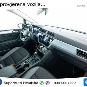 VW Touran 1.5 TSI DSG Comfortline 150 KS, 7-SJED+ACC+GR SJED+VIRT