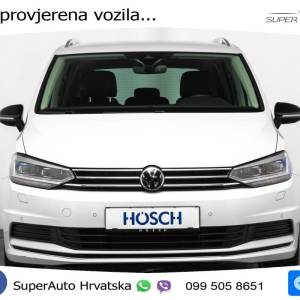 VW Touran 1.5 TSI DSG Comfortline 150 KS, 7-SJED+ACC+GR SJED+VIRT