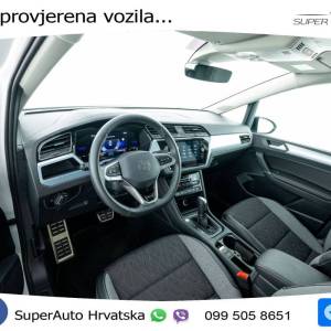 VW Touran 1.5 TSI DSG Comfortline 150 KS, 7-SJED+ACC+GR SJED+VIRT