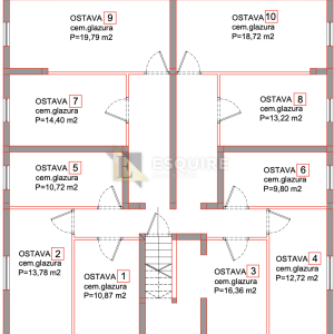  ZADAR - BORIK - Jednosoban stan S3 u prizemlju - 51m2