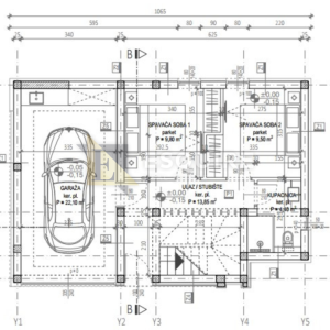 ZADAR - DIKLO - Četverosobna vila 1. red do mora - 150m2