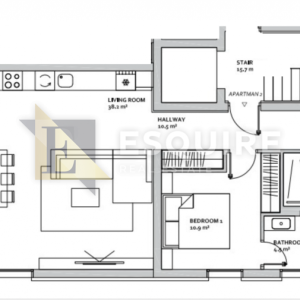 ZADAR - DIKLO - Dvosoban stan S2 u prizemlju s bazenom 1. red do mora - 166,25m2