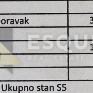 ZADAR - DIKLOVAC - Dvosoban penthouse S5 na 2. katu - 91m2