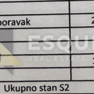 ZADAR - DIKLOVAC - Dvosoban stan S2 na 1. katu - 73m2