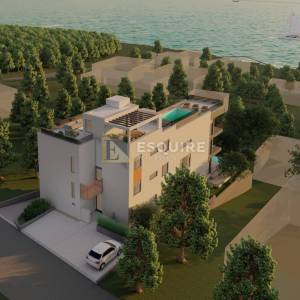 ZADAR - KOŽINO Luksuzan trosoban stan S3 s panoramskim pogledom, 100m od mora - 125m2