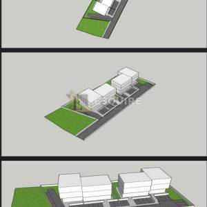 ZADAR - NIN Građevinsko zemljište za gradnju 4 stambene zgrade