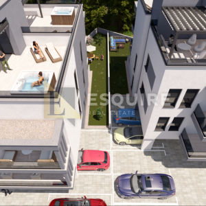 ZADAR – PETRČANE, Ekskluzivan penthouse S4 s krovnom terasom i panoramskim pogledom na more!!