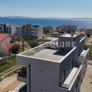ZADAR - PRIVLAKA Penthouse S6 s bazenom i pogledom na more - 82 m2
