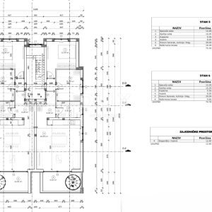 Zadar, Seline, dvosoban stan 70,21 m² + krovna terasa 81 m²