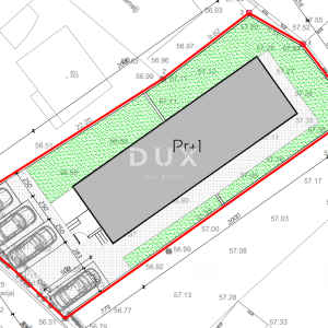 ZADAR, VRSI - Vrhunska dvojna kuća s pogledom na more i okućnicom! B