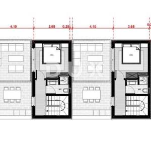 ZADAR, ZUKVE - Projekt s građevinskom za 4 apartmana!