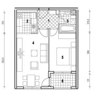 Zagreb, Donje Svetice, 2-sob. stan s loggiom 46m2+GPM 14.5m2, lift 