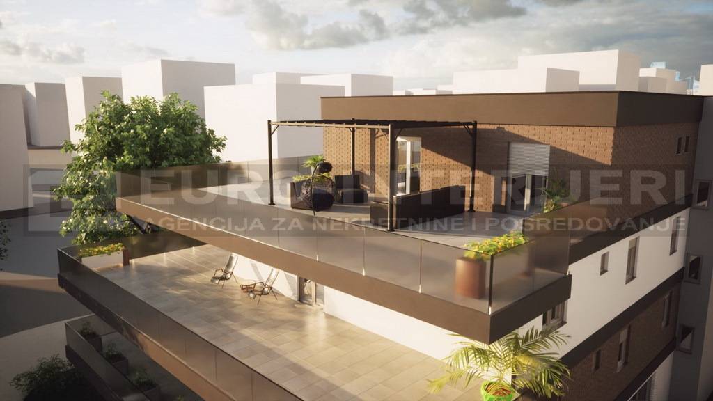 Zagreb - Gajnice, četverosoban stan 153.34 m², 1. kat novogradnja