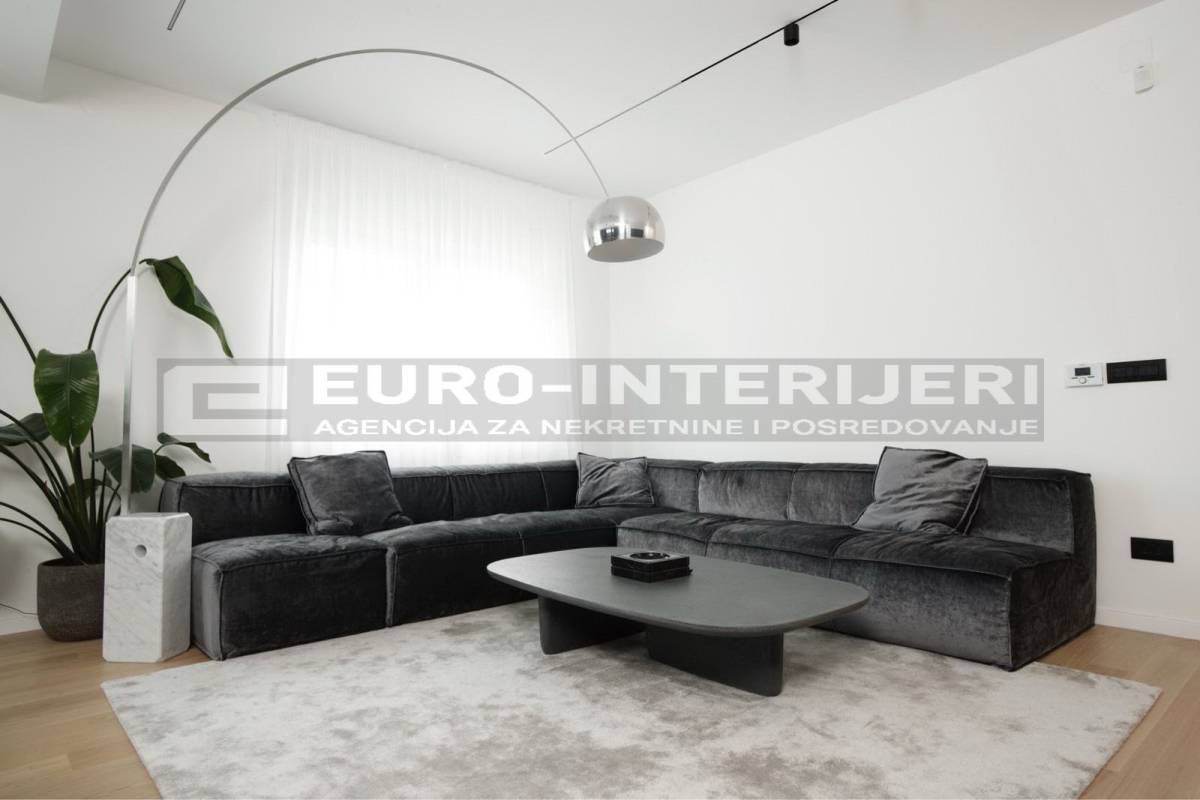 Zagreb, Srebrnjak, luksuzan trosoban stan 152 m2, balkon, terasa