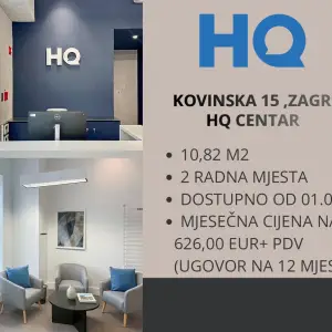 Zakup poslovnog prostora - Zagreb - Jankomir - 2 radna mjesta