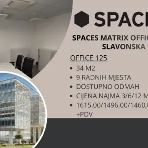 ZAKUP UREDA - ZAGREB, Matrix Office Park na Slavonskoj aveniji