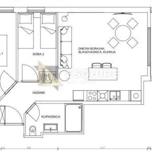 ZATON - INVESTICIJSKA PRILIKA - 4 luksuzna apartmana - 253m2