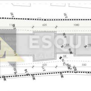ZATON – NIN, Građevinsko zemljište s idejnim projektom za modernu stambenu zgradu – 60 m od mora!!!