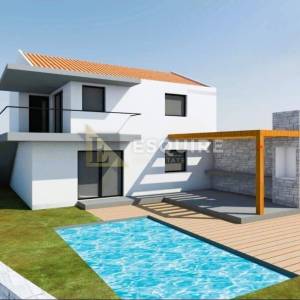 ŽDRILO -građevinsko zemljište od 374 m2 s projektom i građevinskom dozvolom!!