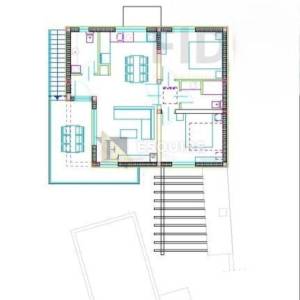 ŽDRILO -građevinsko zemljište od 374 m2 s projektom i građevinskom dozvolom!!