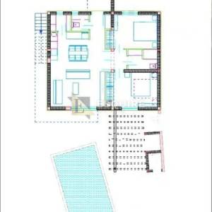 ŽDRILO -građevinsko zemljište od 374 m2 s projektom i građevinskom dozvolom!!
