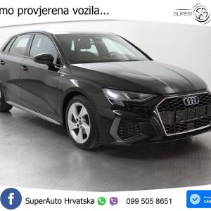 Audi A3 SB 30 TDI Aut. S line 116 KS, LED+KAM+GR SJED+VIRT+ASIST