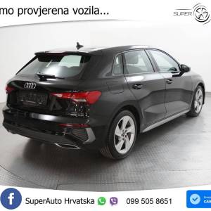 Audi A3 SB 30 TDI Aut. S line 116 KS, LED+KAM+GR SJED+VIRT+ASIST