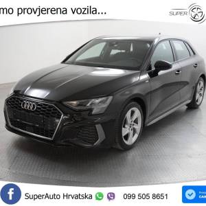 Audi A3 SB 30 TDI Aut. S line 116 KS, LED+KAM+GR SJED+VIRT+ASIST