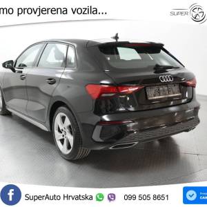 Audi A3 SB 30 TDI Aut. S line 116 KS, LED+KAM+GR SJED+VIRT+ASIST