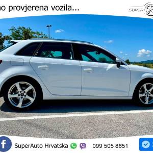 Audi A3 Sportback 2.0 TDI Sport 150 KS, LED+VIRT+GR SJED+PDC+NAVI+KLIMA