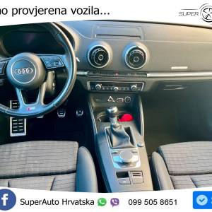 Audi A3 Sportback 2.0 TDI Sport 150 KS, LED+VIRT+GR SJED+PDC+NAVI+KLIMA