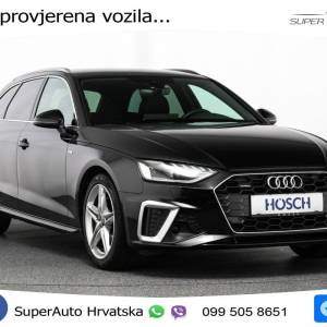 Audi A4 Avant 40 TDI quattro S tronic 2x S line 204 KS, ACC+KAM+VIRT+NAVI