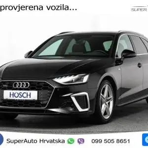 Audi A4 Avant 40 TDI quattro S tronic 2x S line 204 KS, ACC+KAM+VIRT+NAVI