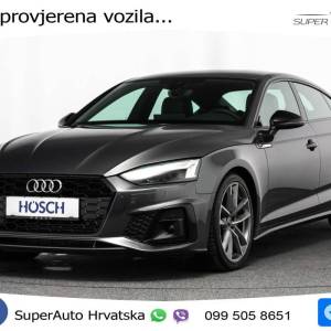 Audi A5 SB 40 TFSI S tronic 2xS line 204 KS, MATRIX+ACC+GR SJED+KAM+VIRT+PDC