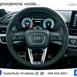 Audi A5 SB 40 TFSI S tronic 2xS line 204 KS, MATRIX+ACC+GR SJED+KAM+VIRT+PDC