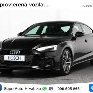 Audi A5 SB 40 TFSI S tronic S Line 204 KS, MATRIX+ACC+GR SJED+KAM+VIRT+PDC