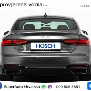 Audi A5 SB 40 TFSI S tronic 2xS line 204 KS, ACC+KAM+GR SJED+VIRT+NAVI
