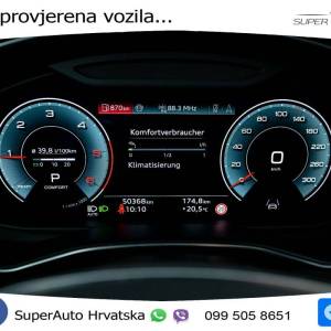 Audi A6 Avant 40 TDI quattro S tronic 2xS line 204 KS, LED+ACC+GR SJED+KAM+VIRT