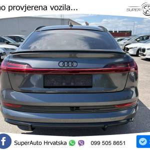 Audi e-tron SB 55 95 kWh S-line 408 KS, ZRAČNI+PANO+VIRT+GR SJED+360+HEAD